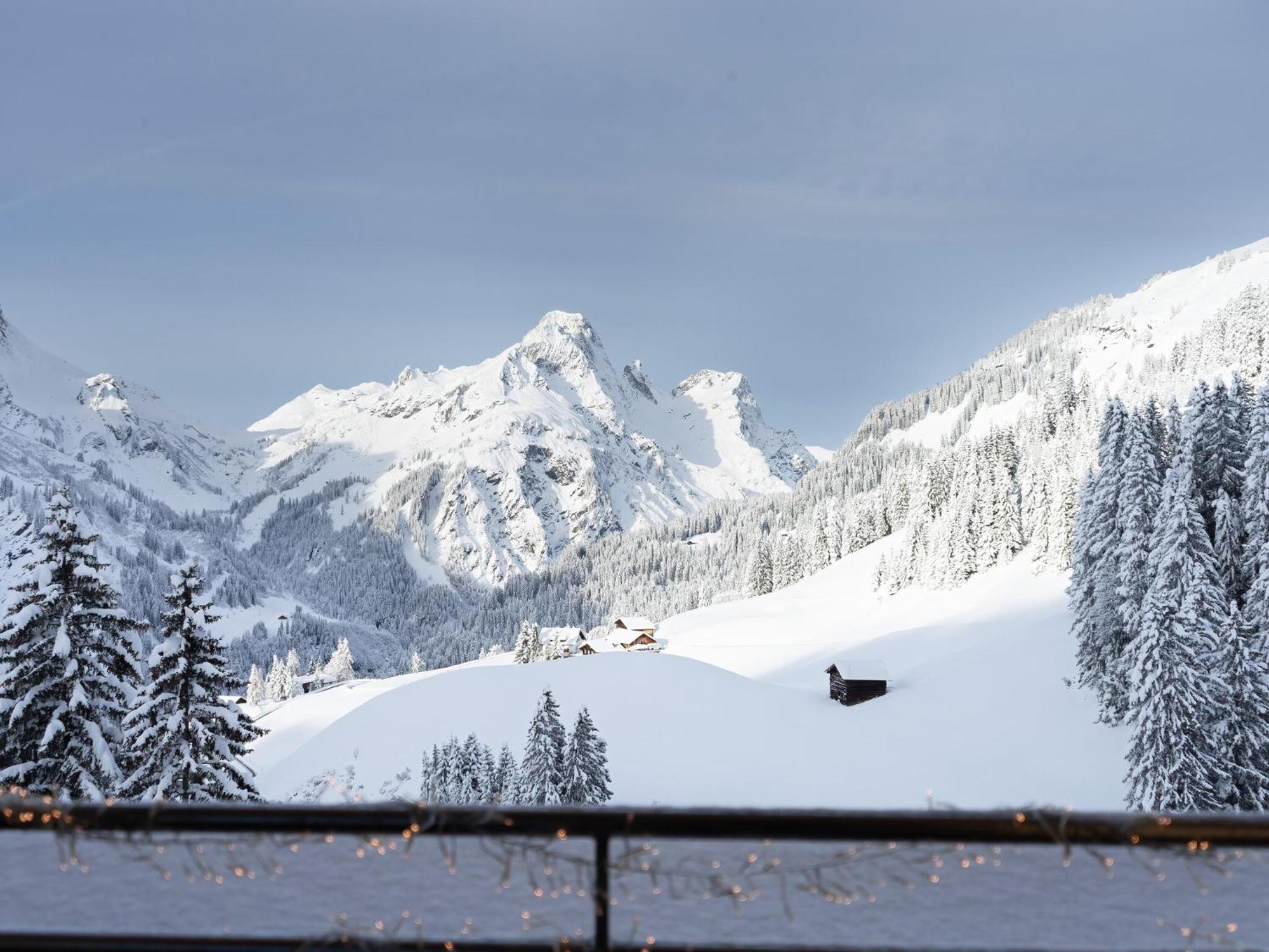 Apartment In Schroecken Near Ski Area Extérieur photo